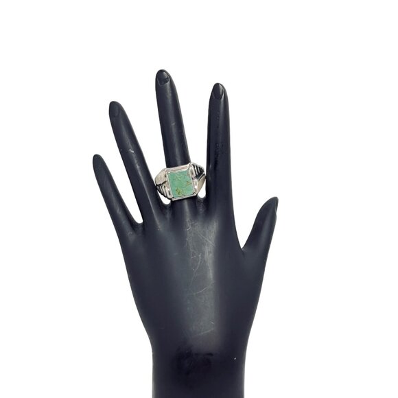 Clark and Coombs Other - Vintage Clark and Coombs Sterling Silver Turquoise Men’s Ring (R359)